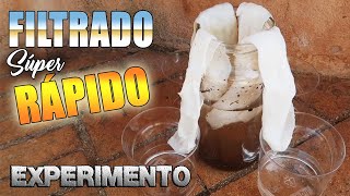 💧 FILTRAR AGUA 10 veces MÁS RÁPIDO⚡️ DECANTACIÓN [upl. by Adyam878]