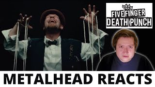 Five Finger Death Punch  The Tragic Truth  METALHEAD REACTS [upl. by Knowland443]