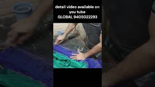 HOW TO CLEAN SAREE FALL HOW TO REMOVE STAIN FROM SAREE drycleaningbusiness [upl. by Cory]