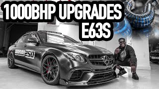 MY 1000BHP E63S GETS NEW TITANIUM INTAKES CRAZY IMPROVEMENT 🙉😳😨 [upl. by Averir]