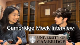 Cambridge Mock Interview Example by Cambridge Medical Students [upl. by Saks]