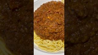 Bolognese🍝 bolognese pasta recipe food cooking meatsauce tastegood [upl. by Fries122]