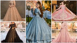 Princess and Long Frock design 2024  Buhat dabrdast video Long Frock design for girls [upl. by Larimore966]