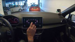 SEAT Tarraco XCELLENCE Bedienungssystem Review Infortainmantsystem Infos Handhabung Touchscreen [upl. by Akedijn922]