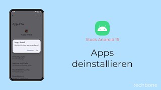 Apps deinstallieren Android 15 [upl. by Kooima]