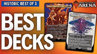 Mythic Certified Best Decks MTG Historic  MTG Arena Meta Guide [upl. by Annailuj]