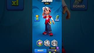 Jaewoo New Character Season6 Subway Surfer City subway subwaysurfers shorts shorts gaming [upl. by Carmine]