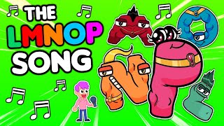 THE ALPHABET LORE LMNOP SONG 🎵 Official LankyBox Music Video [upl. by Domella]