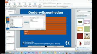 Powerpoint aangepast diavoorstelling maken [upl. by Naujd]