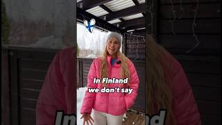 The MOST Nordic expression❄️🤪 finnishlanguage finland [upl. by Assirk]