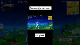 Jai glissé fortnite gaming [upl. by Yanaton]