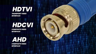 What is the Difference between AHD CVI and TVI Security Cameras [upl. by Nnov]