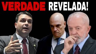 SENADOR FLÁVIO BOLSONARO TEM QUE PEDIR PERMISSÃO PARA ALEXANDRE DE MORAES VISITA PRESO POLÍTICO [upl. by Bartosch]