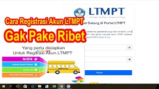 Cara Registrasi Akun LTMPT SNMPTN 2021 [upl. by Sewellyn551]