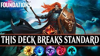 Draw Your Entire Deck And Win On Turn 3  Top 200 Mythic Foundations Standard [upl. by Asoral719]