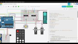 Tinkercad Circuit design Completed Final Design for PigPen [upl. by Whitelaw]