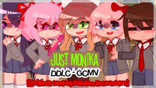 📚 Just Monika ✨  DDLC  Gacha Club MV  OG Song by Random Encounters 💖 [upl. by Eisnil]