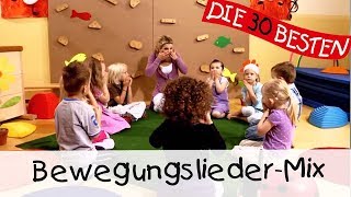 Kinderlieder BewegungsliederMix  Singen Tanzen und Bewegen  Kinderlieder [upl. by Bessy]