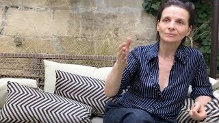 Avignon 2017  entretien avec Juliette Binoche [upl. by Astor]