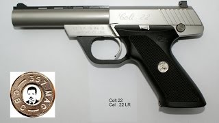 Pistole Colt 22 Cadet zerlegen disassembly [upl. by Siegfried]