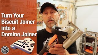 Turn Your Biscuit Joiner Into a Domino Joiner [upl. by Rosie661]