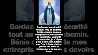 Prière infaillible à la Vierge MariePrends ma main ô Sainte Mère [upl. by Inttirb]