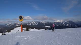 Kapellenbahn mit Piste 4 im Skigebiet Steinplatte [upl. by Malamud375]