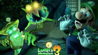 luigis get 8 floor button luigis mansion 3 fight with gardener ghost [upl. by Abas]