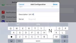 VPN Set up on iPhone 7 Plus [upl. by Edwyna]