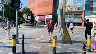 Beijing WalkingQingnian Road Chaoyang Joy City is located here【4K】 [upl. by Marlene]