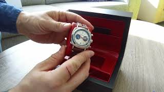 Unboxing of Geckota C1 Racing Chronograph 4K Video [upl. by Onitnelav664]