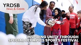 YRDSB News amp Events Inspiring Unity Through Special Olympics Sports Festival [upl. by Cohlette]