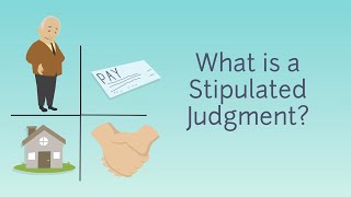 What is a Stipulated Judgment [upl. by Akemehc]