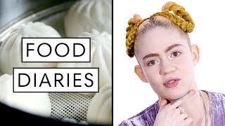 Everything Grimes Eats During Her Pregnancy  Food Diaries Bite Size  Harpers BAZAAR [upl. by Wilmer]