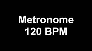 120 BPM Metronome 10 min [upl. by Nwahsyar287]