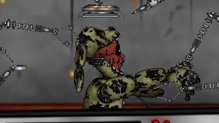 FNaFDC2 REPAIRING ANIMATRONICS EP 02 ANIMATRONIC OF THE TIMESPRINGTRAP THE BAD BUNNY [upl. by Raji181]