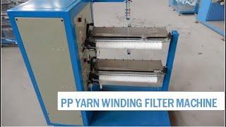 PP Yarn Winding Filter Cartridge Machine  Water Filter Machine  PP String Wound Machine [upl. by Nemaj]