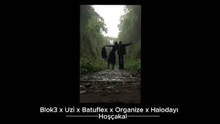 Blok3 x Uzi x Batuflex x Organize x Halodayı  Hoşçakal MİX [upl. by Aydni]