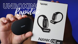 Áudio  Unboxing Nank OE Mix Open Ear TWS  Primeiras impressões [upl. by Kaliski]