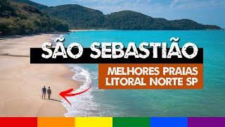 SÃO SEBASTIÃO 10 Melhores Praias do Litoral Norte de SP [upl. by Einhapets773]