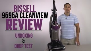 Bissell 9595A CleanView Upright Vacuum with OnePass Technology Full Review [upl. by Laerol]