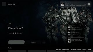 How to Download PlanetSide 2 for FREE on PS5  PlayStation [upl. by Eissen699]