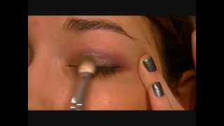 Tutorial Maquillage  Smokey eyes aux couleurs prune et or [upl. by Eelyram]