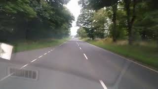 Leaving Kinross Services Perth and Kinross Scotland UK [upl. by Ankeny618]