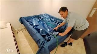 Filling a waterbed 32x speed [upl. by Windzer]