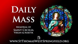 Daily Mass Friday November 22 2024 [upl. by Gillette]