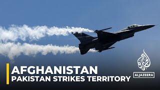 Afghanistan says Pakistani strikes on its territory have killed at least eight people [upl. by Tidwell]