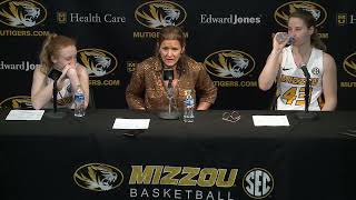 POSTGAME PRESSER Robin Pingeton Hayley Frank and Lauren Hansen After South Carolina Game [upl. by Syhr]