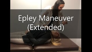 Epley Maneuver Expanded [upl. by Ataynik]