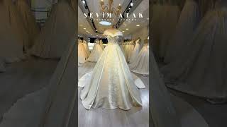 ✨ Sevim Atak 2025 El İşi Dantel Güzelliğiyle Büyüleyen Gelinlikler 👰‍♀️✨ bridal gelin wedding [upl. by Nhabois]